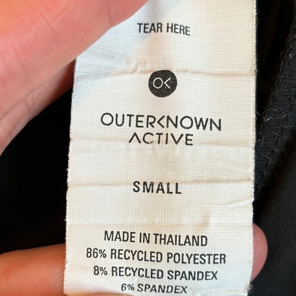 Outerknown Active OK Agility Pants in Black Size S - Picture 7 of 11